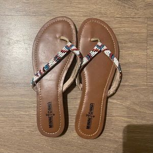 Minnetonka flip flops